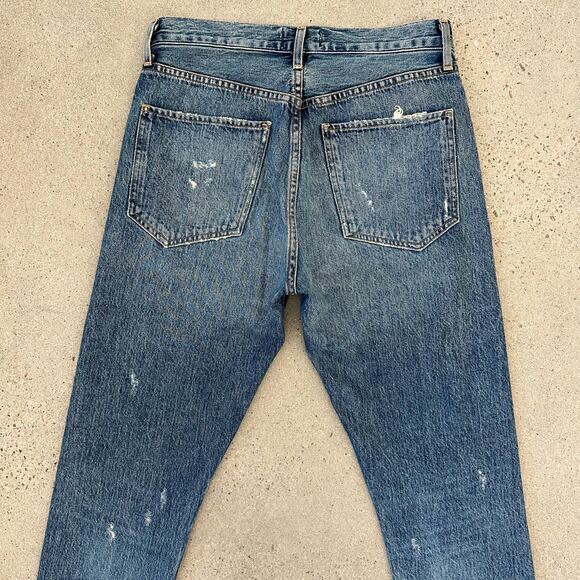 AGOLDE Jamie High Rise Classic Jeans in Grade - Picture 5 of 10